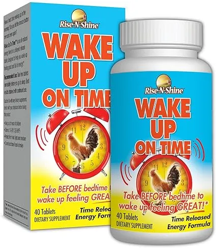 Wake Up On Time- It&#039;s What You Take BEFORE Bedtime to Wake Up Feeling Great!- 40