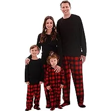 #followme Family Pajamas Microfleece Mens Pajama Set 6752-10195-Xxxl