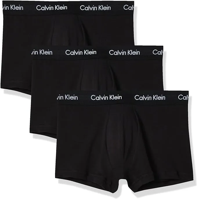 Calvin Klein Men's Cotton Stretch 3 Pack Low Rise