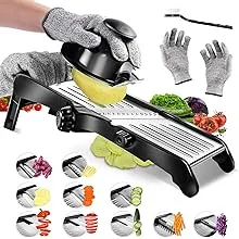 Masthome Mandoline Adjustable Stainless Steel Food Slicer