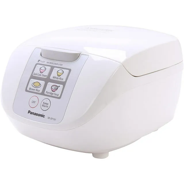 Panasonic(R) SR-DF101 Fuzzy Logic Rice Cooker (5-Cup)