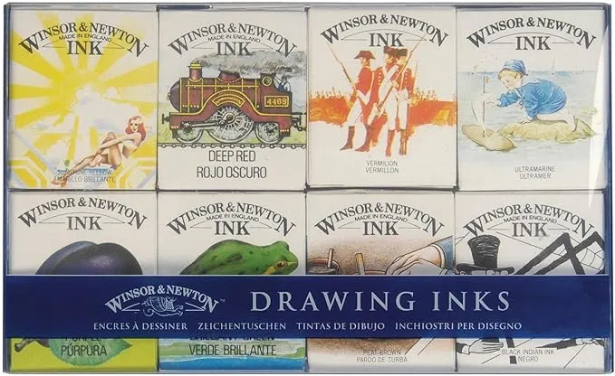 CASS ART Windsor & Newton Henry Collection Drawing Ink Set