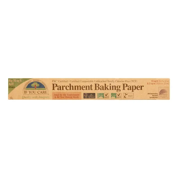 IF YOU CARE FSC Certified Parchment Baking Paper, 70 sq ft