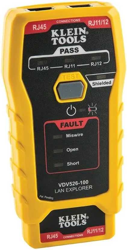 Klein Tools LAN Explorer Data Cable Tester