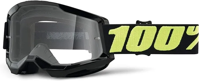 100% Strata 2 Adult MX Goggles - Masego with Clear Lens 50421-101-09