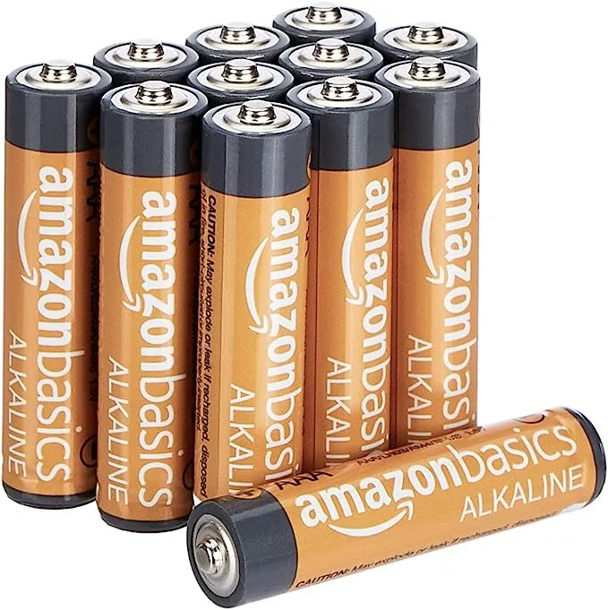 Amazon Basics 36-Pack AAA Alkaline High-Performance Batteries, 1.5 Volt, 10-Year Shelf Life