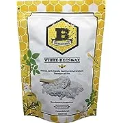 1-lb Pure White BEESWAX Pellets-100% Pure