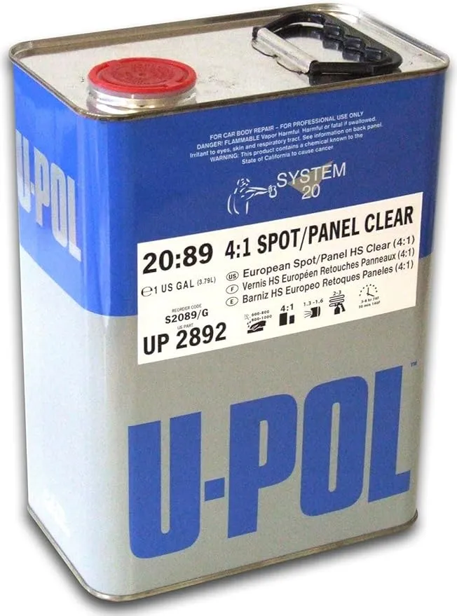 U-POL HS European Spot / Panel Clear 1-Gal.