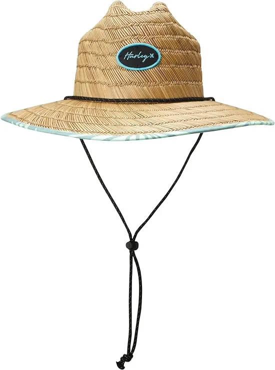 Hurley Women's Capri Straw Lifeguard Hat - Blue