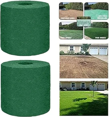 Ecoseed Protector 4' by 50' Contractor Grade Grass Seed Germination Erosion Control Blanket for Homeowners and Professional Contractors (1 ct.)