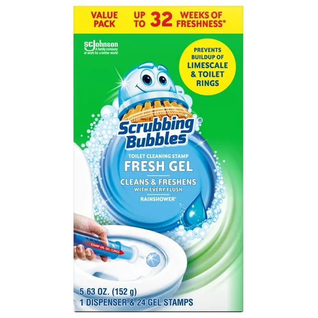 Scrubbing Bubbles Toilet Cleaning Gel