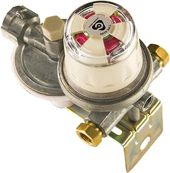 Cavagna Group Propane Regulator 52-A-890-0010 With Shutoff Valve