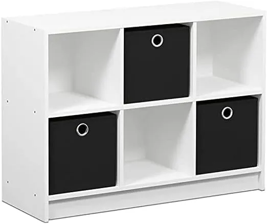 Furinno Pasir 4-Tier Open Shelf Bookcase