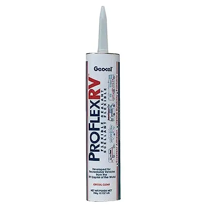 Geocel 28101V Pro Flex White RV Flexible Sealant - 10 oz. (GC28101)