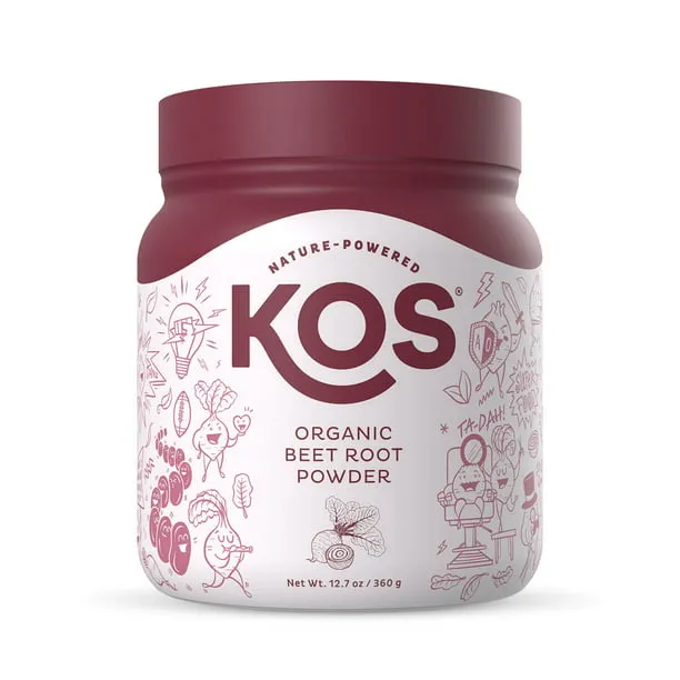 KOS: Organic Beet Root Powder, 12.7 oz