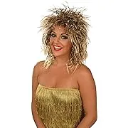 Womens 80s Singer Wig Adults Diva Music Legend Hair Costume Accessory