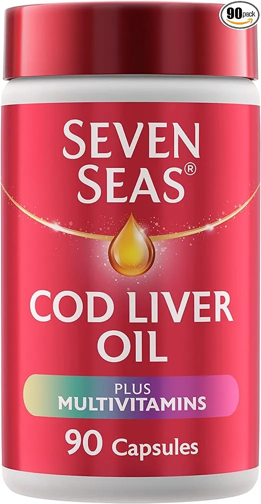 Seven Seas Cod Liver Oil and Multi Vitamins 90 Capsules