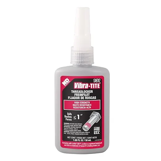 Vibra-Tite ThreadLocker Permanent Strength 50 ml Red