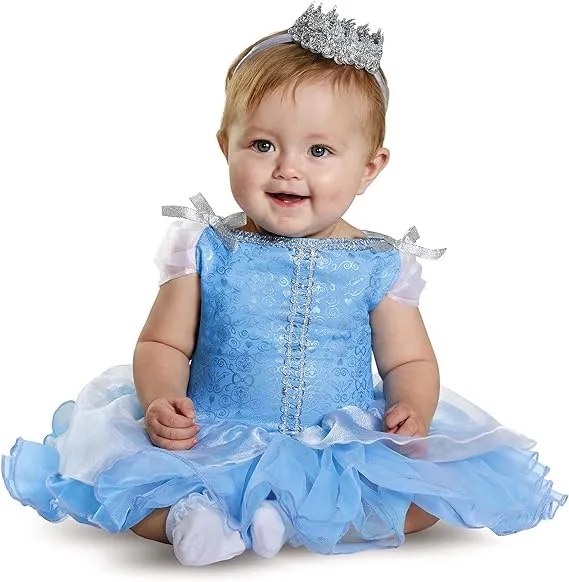 Disney Cinderella Princess Halloween Costume Baby Infant 6-12 Months NWT