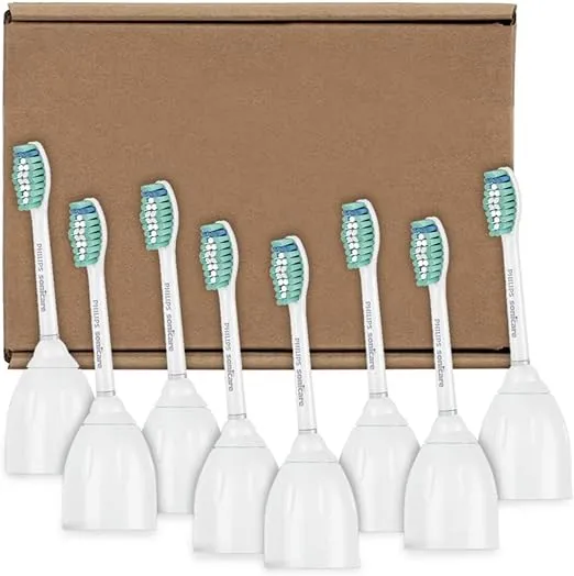 8 Pack Replacement Brush Heads for Philips Sonicare E series Toothbrush HX7