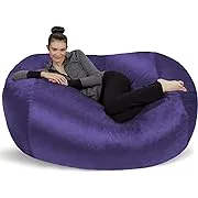 Sofa Sack - Plush Bean Bag Sofas with Super Soft MicroSuede Cover - XL Memory ...