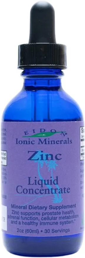 Eidon Ionic Minerals Concentrate Liquid - Zinc - 2 oz