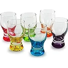 Tipsy with Style Set of 6 - 1.7 oz - Assorted Color