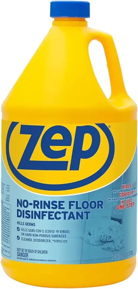 Zep Commercial No-Rinse Floor Disinfectant