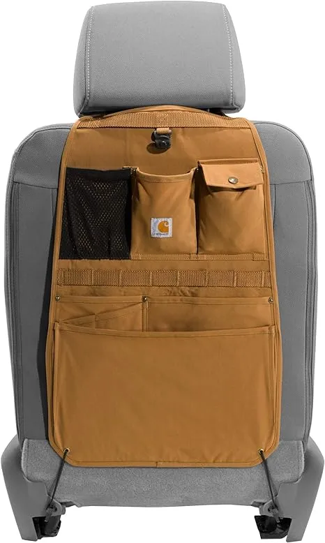 Carhartt Universal Brown Nylon Duck Seat Organizer