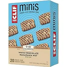 White Chocolate Macadamia Nut, 20 Bars | Clif Bar Minis Energy Bar