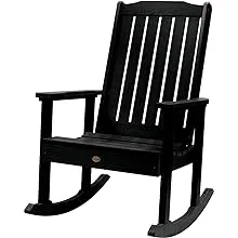 Highwood AD-RKCH1-BKE Lehigh Rocking Chair, BlackHighwood AD-RKCH1-BKE Lehigh Rocking Chair, Black