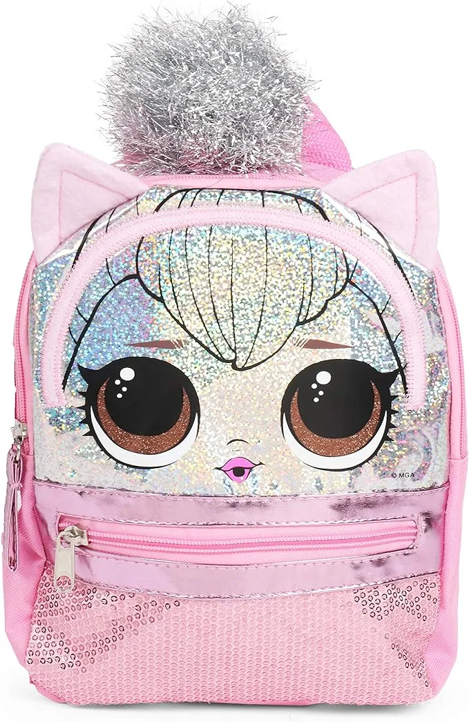 L.O.L. Surprise! Pink Mini Backpack 