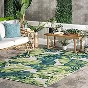 nuLOOM Lisa Floral Indoor/Outdoor Area Rug, 6x9, Multi