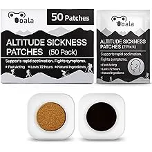 Ooala Altitude Sickness Prevention Patches - Pack of 50