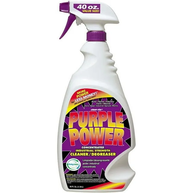 Purple Power 4319PS Industrial Strength Cleaner and Degreaser - 40 oz.