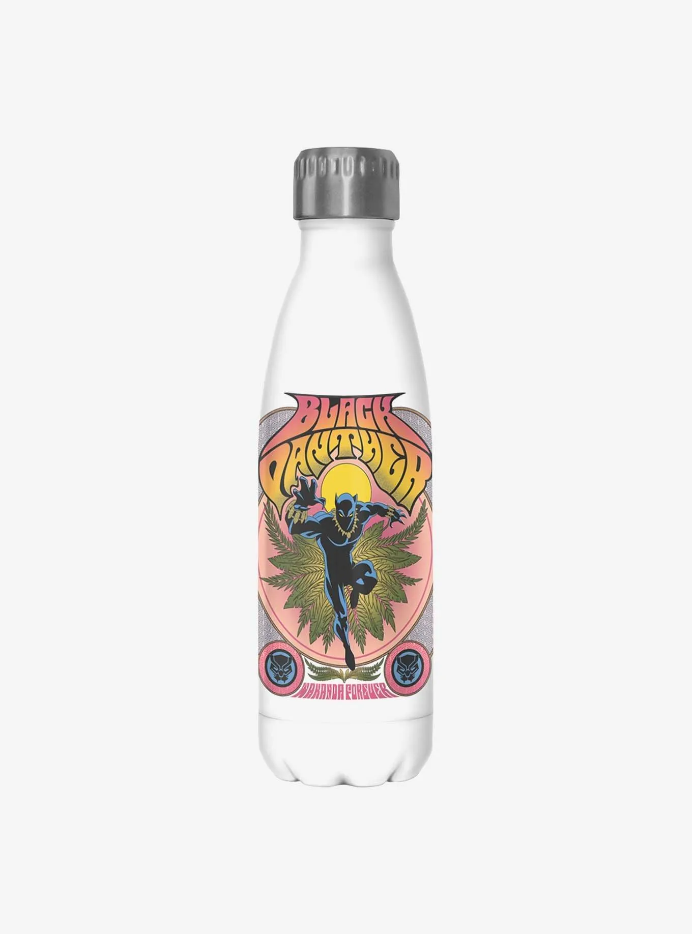 Marvel Black Panther King T'Challa Gig Water Bottle | Hot Topic