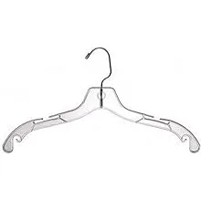 Only Hangers Clear Plastic Shirt Hangers