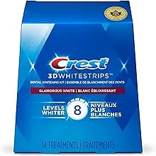 Crest 3D White Glamorous White Whitestrips=14 pouch and 1hr express= 4 pouches 