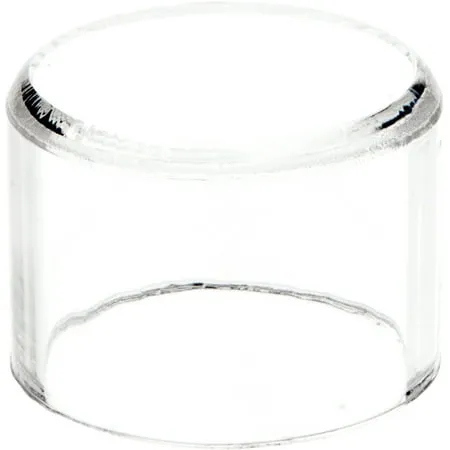 Plymor Clear Acrylic Round Cylinder Display Riser