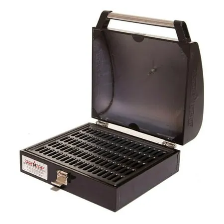 Camp Chef Deluxe BBQ Grill Box, Single Burner Accessory, Cooking Dimensions: 14 in. x 16 in