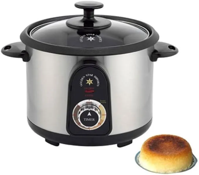 Alpine Cuisine 15 Cup (Cooked) Non-Stick Rice &amp; Grain Cooker, Steamer, Warmer