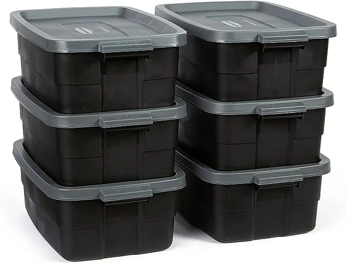 Rubbermaid Roughneck 10 Gallon Storage Totes