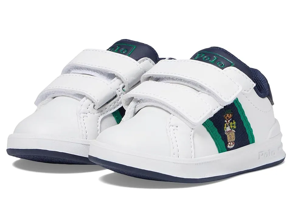 POLO RALPH LAUREN Baby-Boy's Heritage Court Ii Bear Ez (Toddler) Sneaker