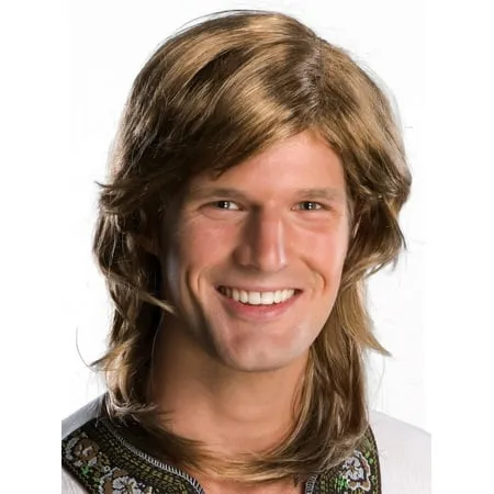 70s Guy Adult Wig - Brown