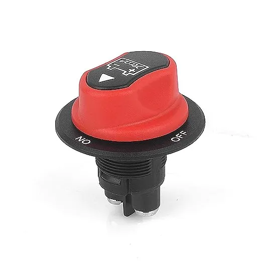 Car Battery Disconnect Switch MAX.50V DC 50A Cont 75A INT Boat Battery Switch...