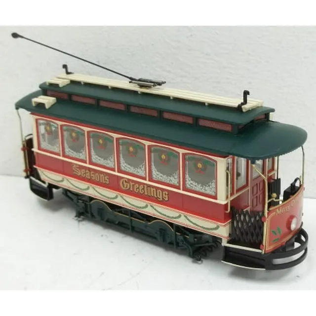 Closed Street Car Christmas - On30 Scale