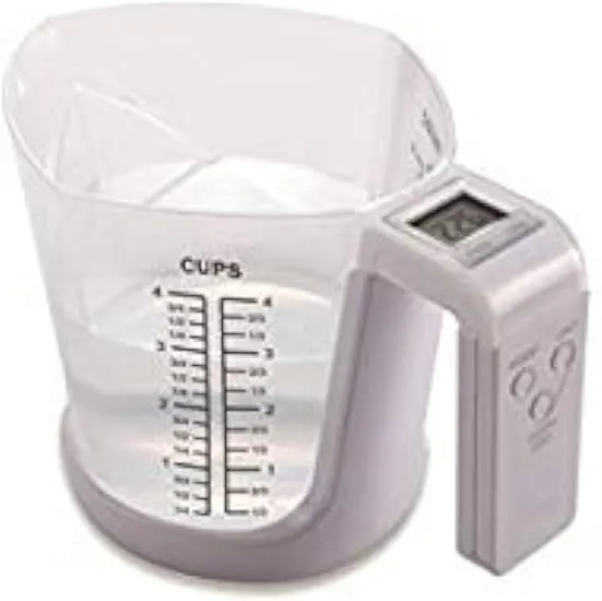 KitchenMetrics Digital Kitchen Scale and Measuring Cup