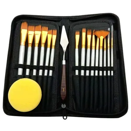 Callia Watercolour Brush Dagger Set, Brown