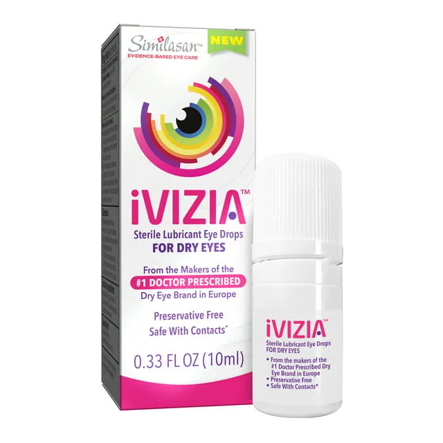 iVIZIA Sterile Lubricant Dry Eye Drops