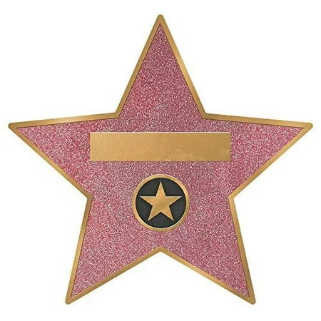 Glitz & Glam Star Decal Clings